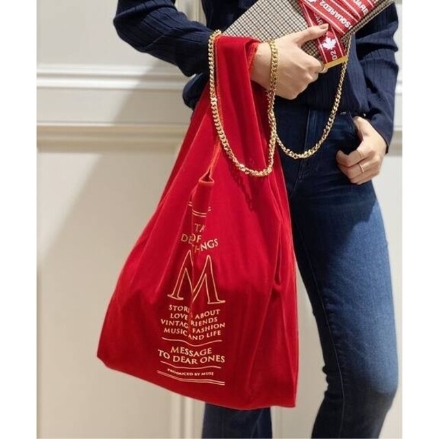 DEUXIEME CLASSE - GOOD GRIEF/ SAFETY TOUCH PATRIT&ベロアbag