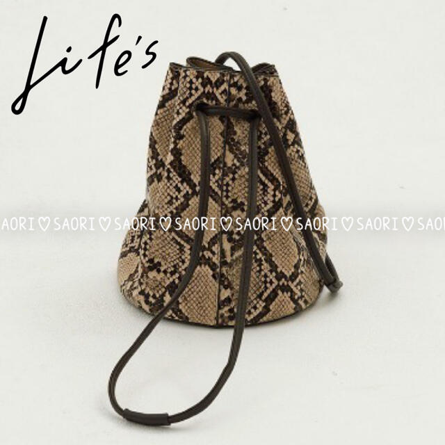 TODAYFUL【未使用に近い】Python Bucket Bag