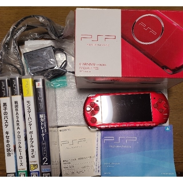 ァイターアワード PSP 3000 RR ラディアント レッド