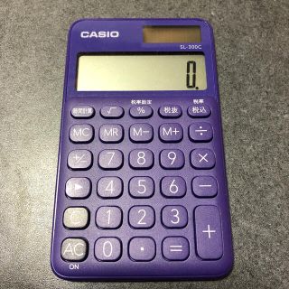 カシオ(CASIO)の電卓　sl-300c(オフィス用品一般)