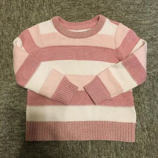 ベビーギャップ(babyGAP)の美品✨babygap🌈マルチボーダーセーター(ニット)