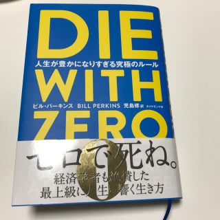 ＤＩＥ　ＷＩＴＨ　ＺＥＲＯ 人生が豊かになりすぎる究極のルール(ビジネス/経済)