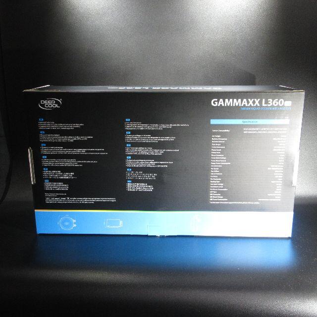 Deepcool ディープクール Gammaxx L360 V2 簡易水冷 CP