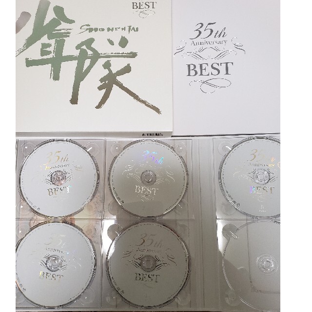 最終値下　少年隊　35thAniversary 　受注　CD5枚とブック