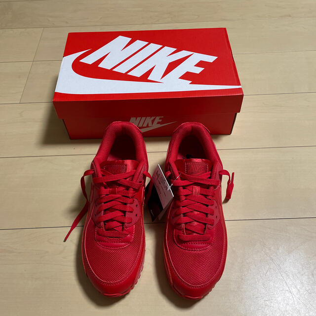 NIKE AIR MAX 90 赤　25.5cm