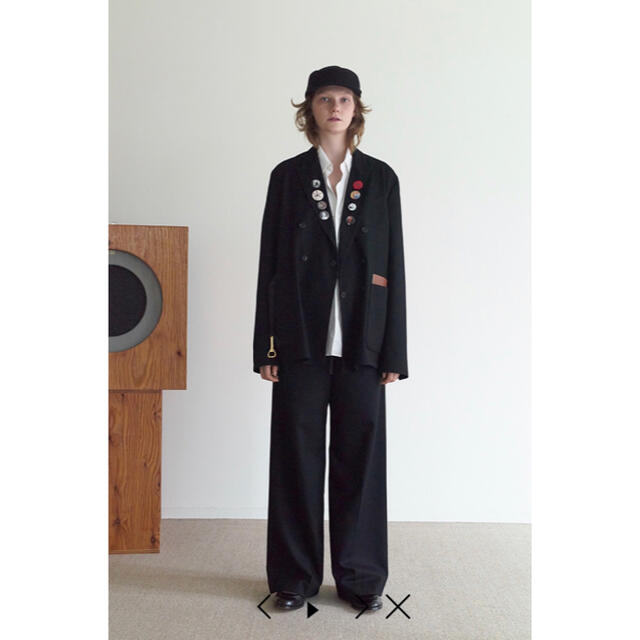 sunsea n.m thickened wide pants 2020AW | www.smartbox.com.sg