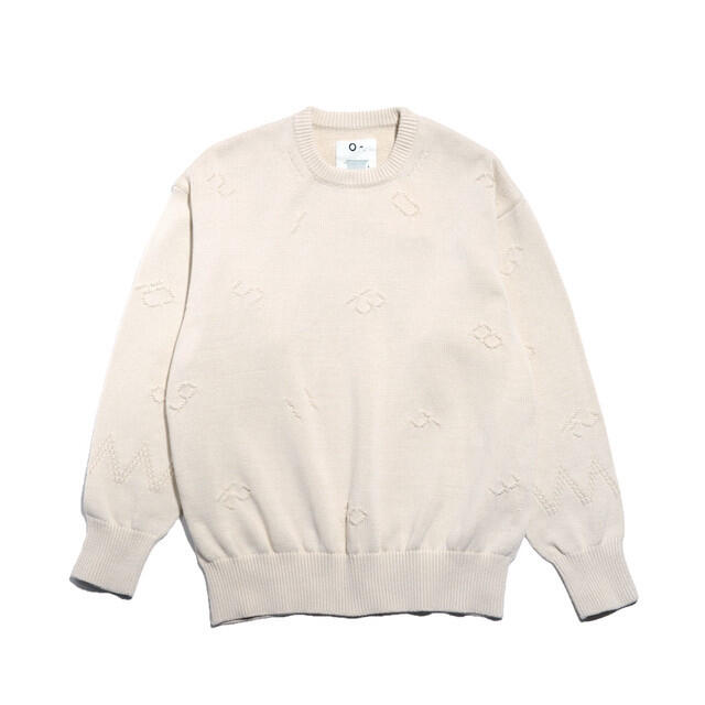 O- × crepuscule HOURS KNIT WHITE 新品未使用