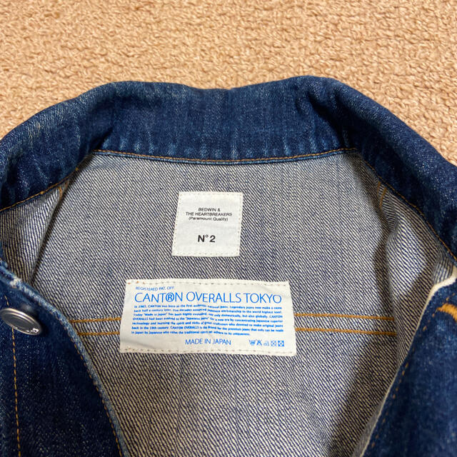 BEDWIN(ベドウィン)のBEDWIN Gジャン　デニムジャケット メンズのジャケット/アウター(Gジャン/デニムジャケット)の商品写真