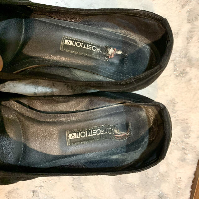 【難あり】compoeition9 パンプス　OL ローヒール　激安　ボロ靴 レディースの靴/シューズ(ハイヒール/パンプス)の商品写真