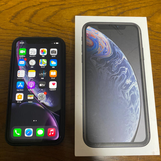iPhone - Suki iPhone XR 64GB 黒 SIMフリー バッテリー92%