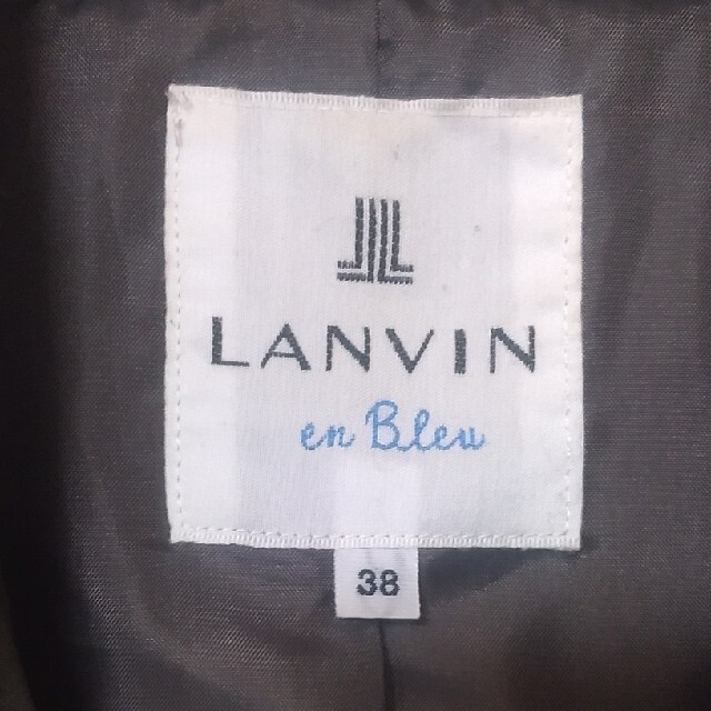 LANVIN en Bleu(ランバンオンブルー)のLANVIN en Bleu　薄手キルティングコート レディースのジャケット/アウター(ロングコート)の商品写真