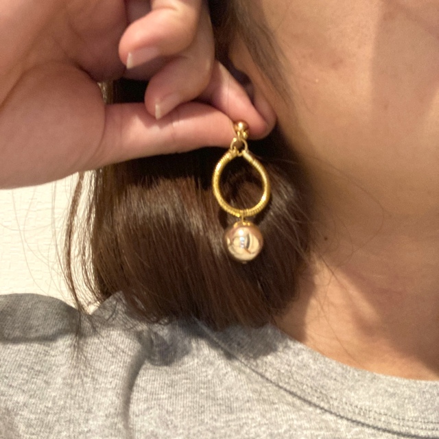 138.Cood gold ball Pierce