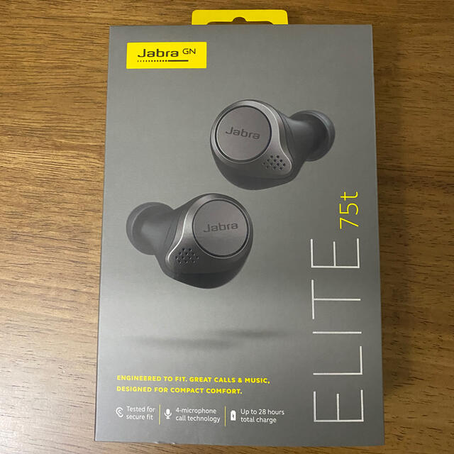 jabra ELITE75t スマホ/家電/カメラのオーディオ機器(ヘッドフォン/イヤフォン)の商品写真