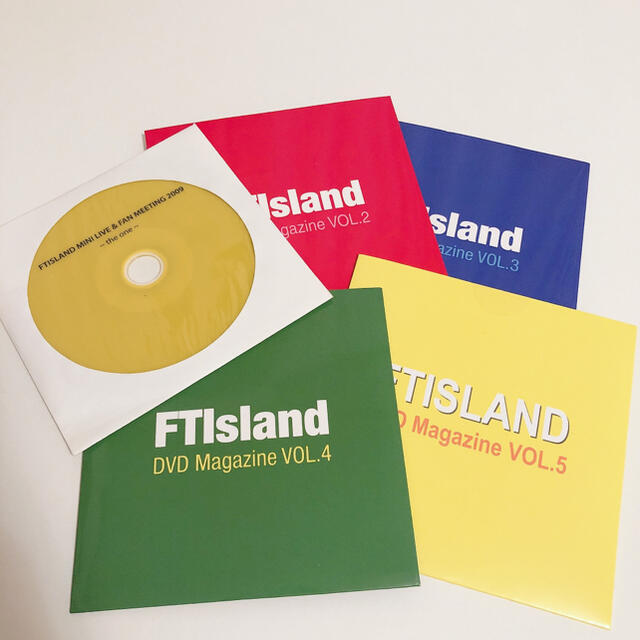 FTISLAND DVD Magazine vol.1〜5 (5枚セット)