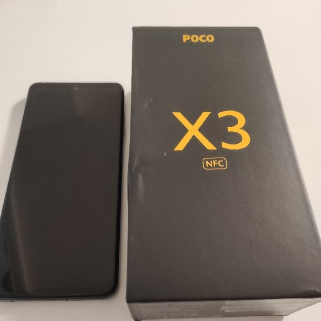 【dkさま専用】〈値下げ〉POCO X3　6GB/128GB　美品