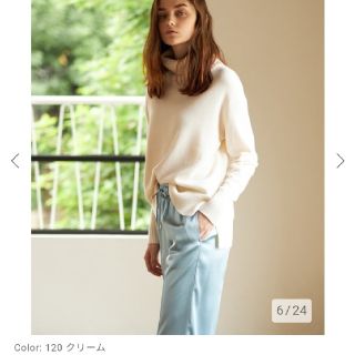 プラステ(PLST)の新品！♥️PLST♥️ウールカシミヤブレンドタートルネックリラックスニット。M。(ニット/セーター)