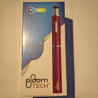 プルームテック(PloomTECH)のプルームテックプラス スターターキット リラックスワインレッド(タバコグッズ)