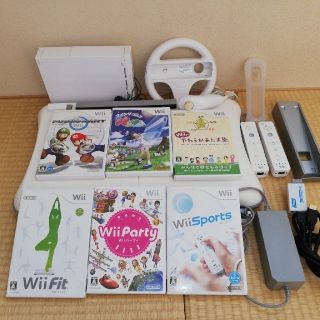 ニンテンドウ(任天堂)の任天堂 Wii本体 WiiFit ﾏﾘｵｶｰﾄ HDMI変換アダプタ(その他)