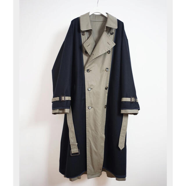 YOKE ヨーク "REVERSIBLE TRENCH COAT" 20aw