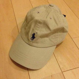 ポロラルフローレン(POLO RALPH LAUREN)のラルフローレン キャップ ベージュ(キャップ)