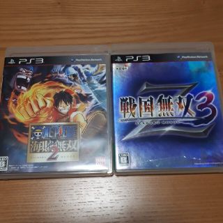 プレイステーション3(PlayStation3)のワンピース 海賊無双2、戦国無双3Z　2点セット(家庭用ゲームソフト)