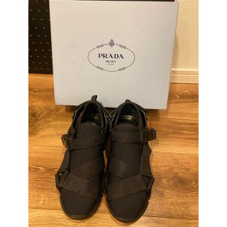 プラダ(PRADA)の激安　PRADA スニーカー　超美品　38.5(スニーカー)