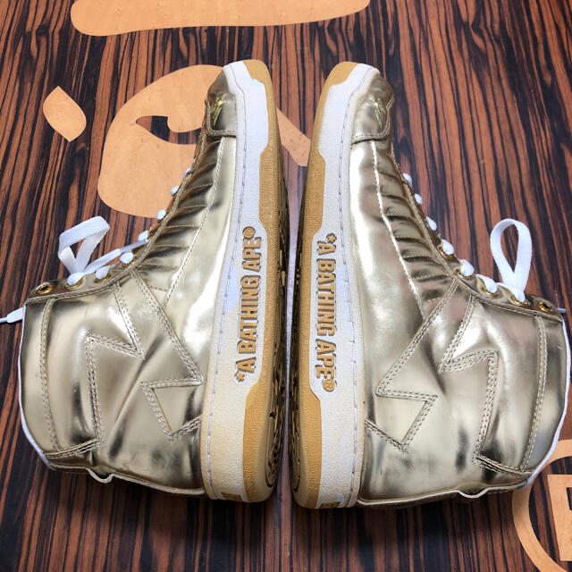 A BATHING APE - BAPE STA GOLD スニーカー 【ベイプ エイプ NIGO ...