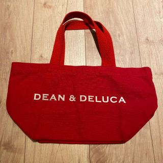 ディーンアンドデルーカ(DEAN & DELUCA)のDEAN&DELUCA エコバッグ　5周年限定　赤 S(エコバッグ)