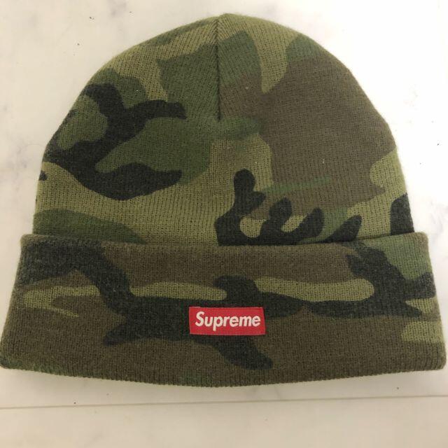 Supreme(シュプリーム)のSupreme シュプリーム 16FW Camo Beanie  迷彩　ニット帽 レディースの帽子(ニット帽/ビーニー)の商品写真