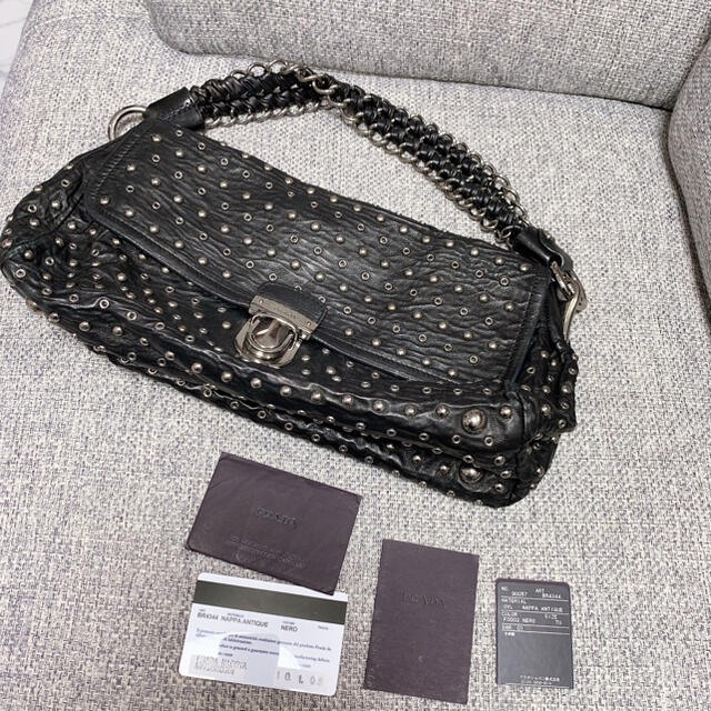 PRADA(プラダ)のSS様専用　♡プラダ　レザーバッグ♡ レディースのバッグ(ハンドバッグ)の商品写真