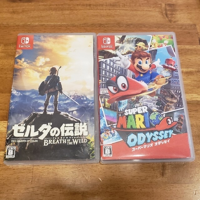 手数料安い内に、年末特価！ゼルダの伝説 ブレスオブザワイド+マリオオデッセイ