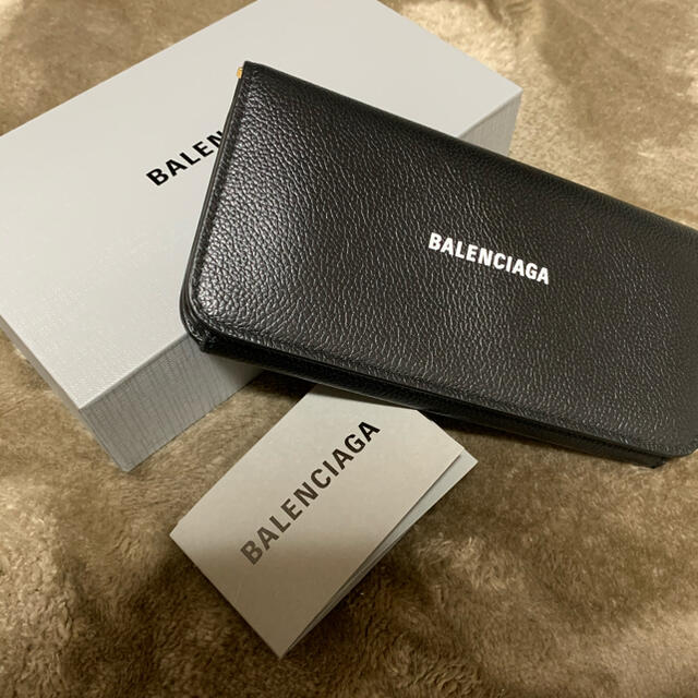 ファッション小物バレンシアガ BALENCIAGA 財布 レディース 長財布 ブラック