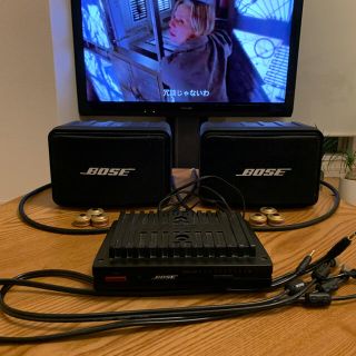 BOSE - BOSE スピーカー(111AD×2)&パワーアンプ(1705)+ケーブルの