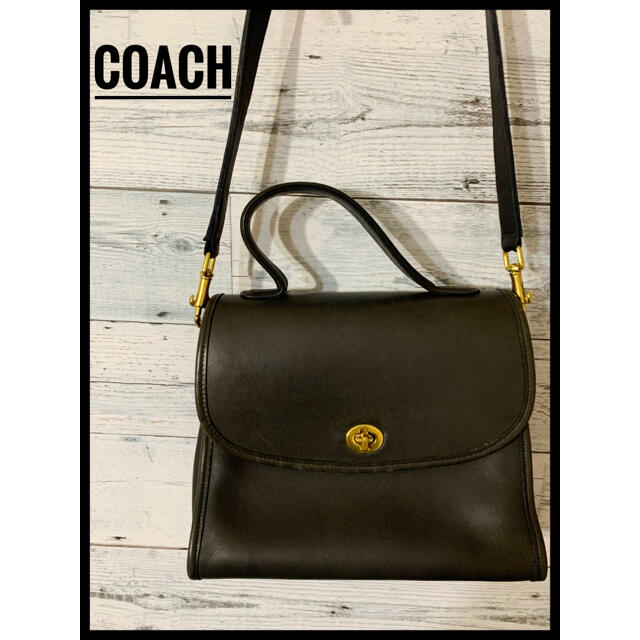 【美品】COACH オールドコーチ ショルダーバッグ 997723マチ