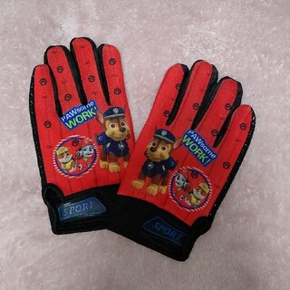 パウパトロール スポーツ用グローブ 手袋 5〜8歳用(手袋)