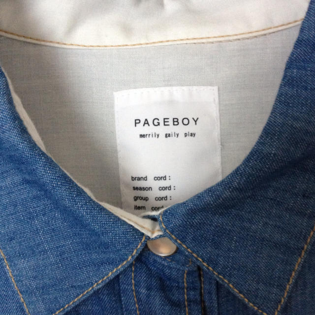 PAGEBOY(ページボーイ)のPAGE BOY レディースのワンピース(ひざ丈ワンピース)の商品写真