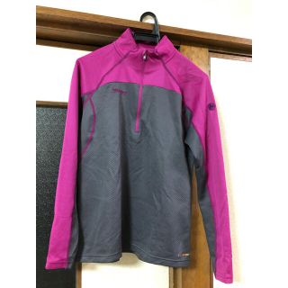 マーモット(MARMOT)のマーモットヒートナビ　メッシュロングスリーブ　Ｍ(登山用品)