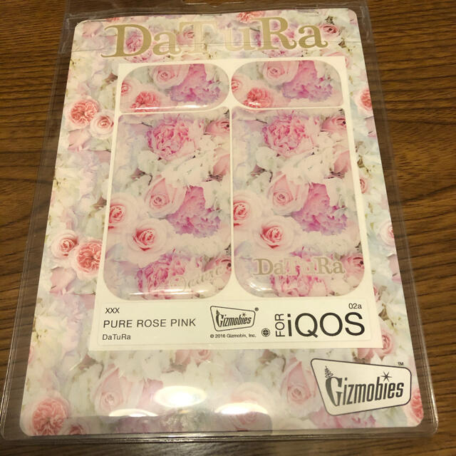 DaTuRa(ダチュラ)のDaTuRa IQOS ステッカー　ダチュラ　アイコス　花柄　ローズ シール メンズのファッション小物(タバコグッズ)の商品写真