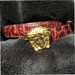 ジャンニヴェルサーチ(Gianni Versace)のgianni versace ジャンニヴェルサーチ メデューサベルト (ベルト)