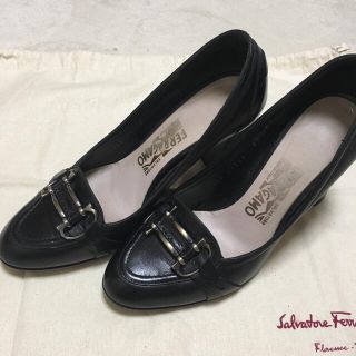 フェラガモ(Ferragamo)の【Ferragamo】ローファーチャンキーヒール(ハイヒール/パンプス)