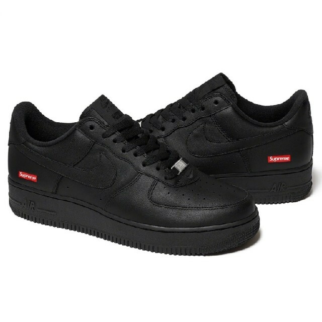 Supreme × Nike Air Force 1 Low 28.5 ブラック