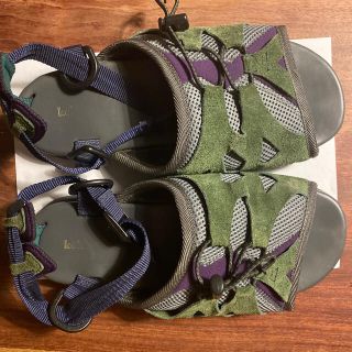 日本公式 kolor/BEACON カラービーコンサンダル メンズ【中古】【古着