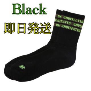 アンディフィーテッド(UNDEFEATED)のUNDEFEATED CREW SOCK VOLT LOGO 靴下　ソックス(ソックス)