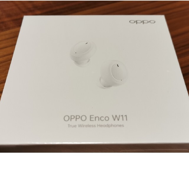 oppo enco w11 ワイヤレスイヤホン スマホ/家電/カメラのオーディオ機器(ヘッドフォン/イヤフォン)の商品写真