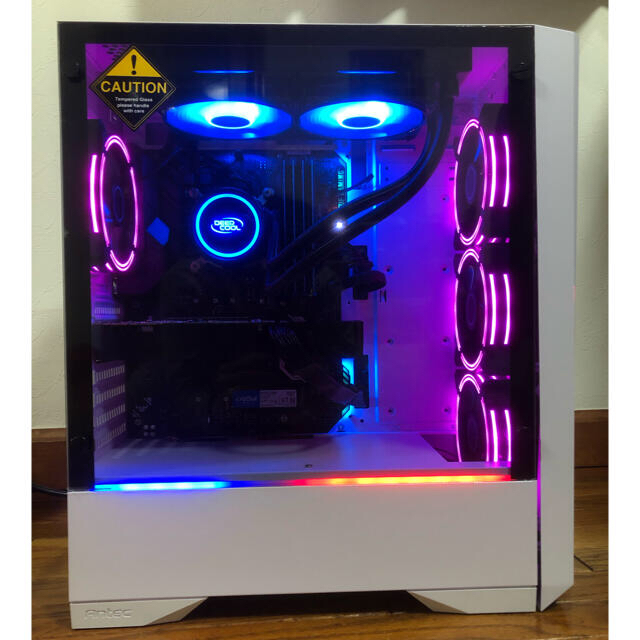 水冷ゲーミングPC i5 9600K GTX1070 8GB DDR4 16GB