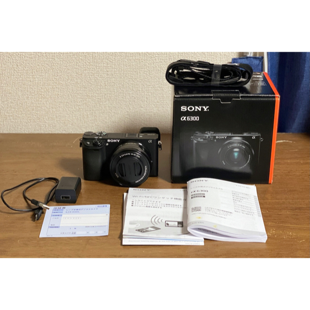 SONY ILCE−6300 ズームレンズキットの通販 by ユウ ラクマ 【未使用品