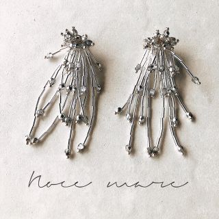 -silver shower-(ピアス)