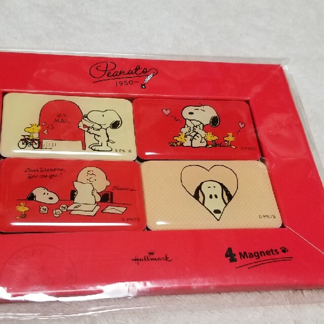 SNOOPY(スヌーピー)のSNOOPY   マグネット    ハンドメイドの生活雑貨(キッチン小物)の商品写真