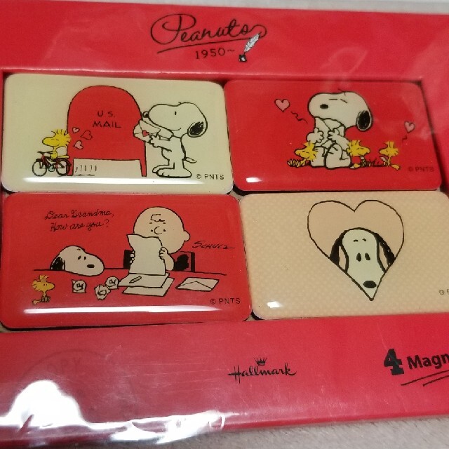 SNOOPY(スヌーピー)のSNOOPY   マグネット    ハンドメイドの生活雑貨(キッチン小物)の商品写真