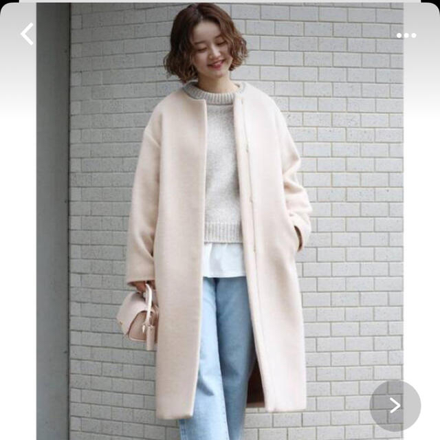 IENA(イエナ)のIENA ラムウールコート レディースのジャケット/アウター(ロングコート)の商品写真